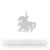 Anh�nger Kinderschmuck aus Silber 925 als Pferde 