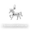 Anh�nger Kinderschmuck aus Silber 925 als Pferd 