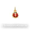 Anh�nger Kinderschmuck aus Gold 333 als Marienk�fer 