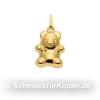 Anh�nger Kinderschmuck aus Gold 333 als B�r 