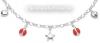 Armband Kinderschmuck aus Silber 925 Marienk�fer Herz Stern 