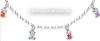 Armband Kinderschmuck aus Silber 925 B�r emailliert 