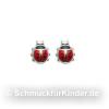 Ohrstecker Kinderschmuck aus Silber 925 Marienk�fer 