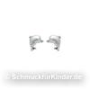 Ohrstecker Kinderschmuck aus Silber 925 delphin 