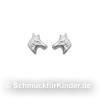 Ohrstecker Kinderschmuck aus Silber 925 Pferdekopf 