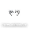 Ohrstecker Kinderschmuck aus Silber 925 delphin 