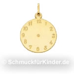 Taufuhr Kinderschmuck Anh�nger Gold 333