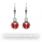 Ohrh�nger Kinderschmuck aus Silber 925 als Marienk�fer 